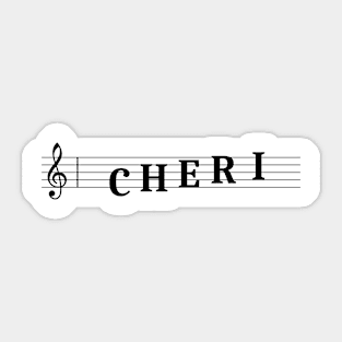 Name Cheri Sticker